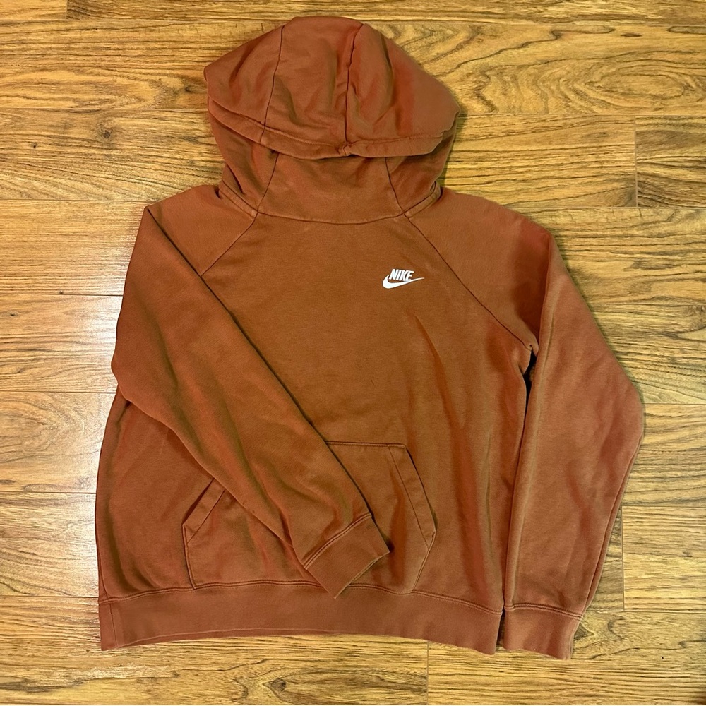 Orange Nike men’s hoodie no strings